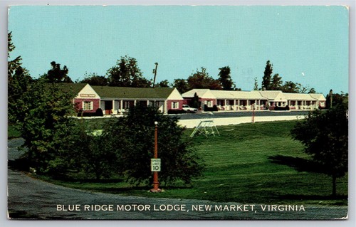 Postcard new market virginia - market,